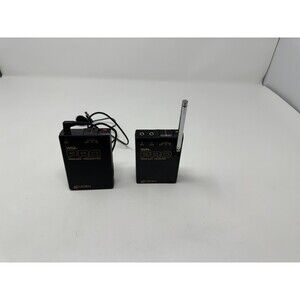 AZDEN WM-PRO WIRELESS MIC TRANSMITTER AND WR-PRO RECEIVER SET